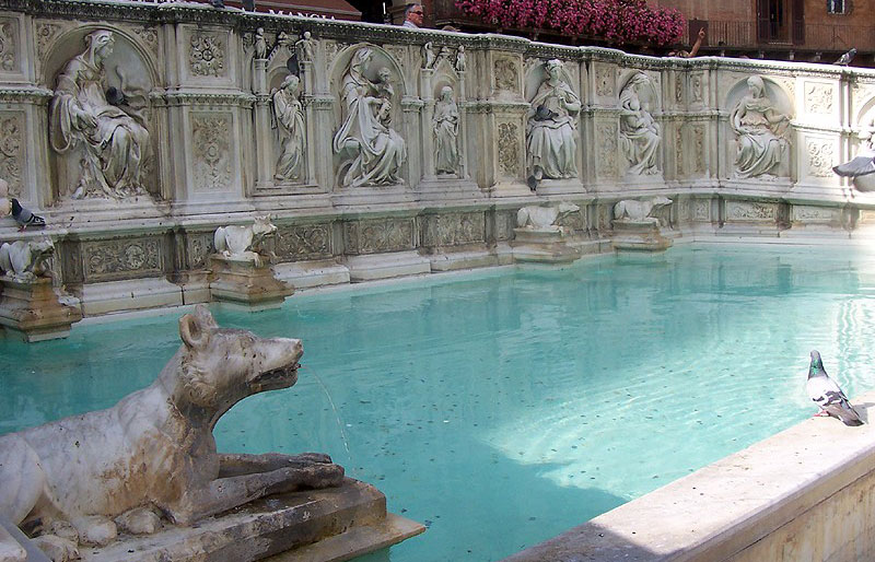 Siena - Gaia fontein