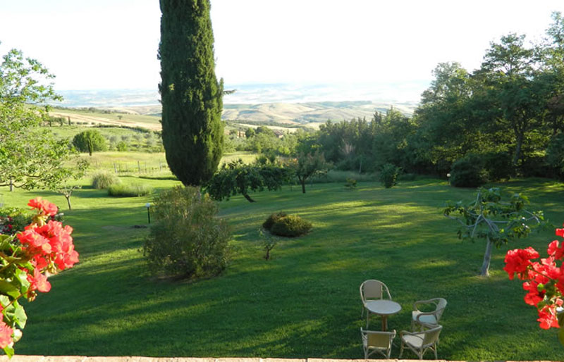 The panorama from balcony Casa Letizia
