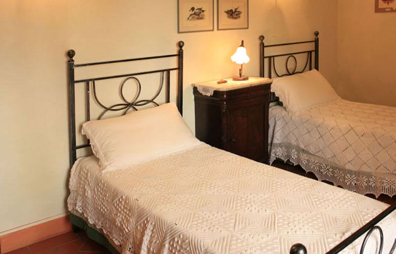 Casa Letizia - Slaapkamer met twee eenpersoonsbedden